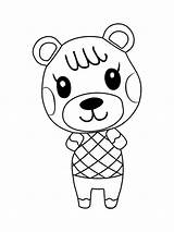 Animal Crossing coloring Pages Free Printable  sketch template