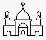 Mosque Coloring Pages sketch template