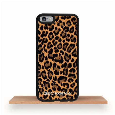 iPhone Case Leopard Print Personalised 12 13 14 15 Se By Crank | notonthehighstreet.com