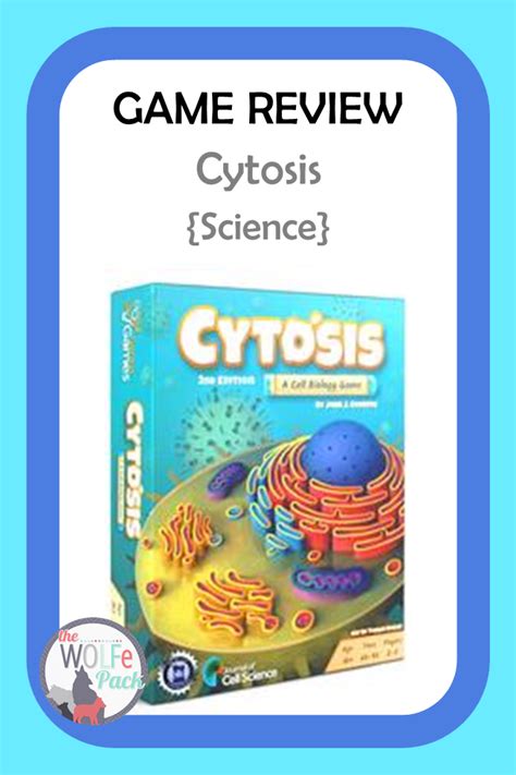 Game Review: CYTOSIS {Biology} - The WOLFe Pack