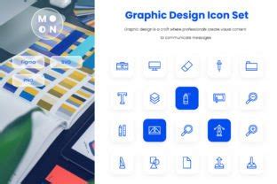 Graphic Design Icon Set Graphic by Moonstd · Creative Fabrica