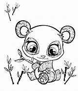 Cute Baby Panda Coloring Pages At GetColoringscom  Free Printable sketch template