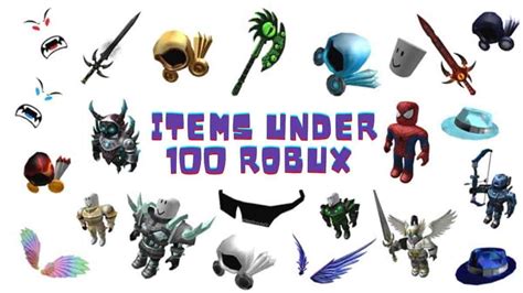 Best Roblox items under 100 Robux 2022 update