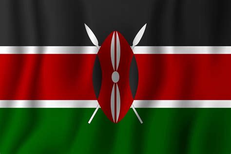 Kenyan Flag Vector Art, Icons, and Graphics for Free Download