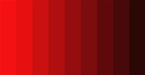 22 Attractive Red Monochromatic Color Palettes » Blog » SchemeColor.com | Red colour palette ...