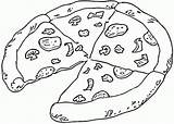 Pizza Coloring Pages  Home sketch template