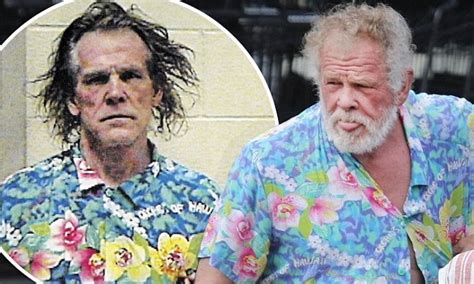 Nick Nolte, 77, is seen wearing the EXACT same Hawaiian shirt he had on ...