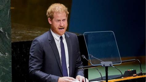 Prince Harry: Fiery speech to the UN – including a declaration of love to Meghan - News in Germany