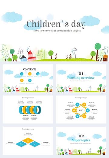 Childrens Day International Childrens Day Dynamic Ppt Google Slide and PowerPoint Template ...