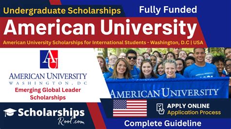 American University Scholarships 2024 USA | AU Emerging Global Leader ...