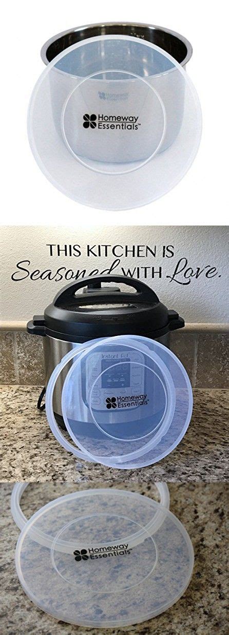 Instant Pot Silicone Lid and Instant Pot Sealing Ring - Best Fitting Lid for Instant Pot (New ...