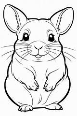 41 Chinchillas Coloring Pages For Kids  ShadeMaze sketch template