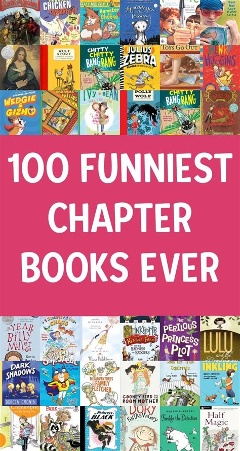 100 of the Funniest Funny Chapter Books for Kids | Funny books for kids, Easy chapter books ...