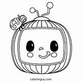 Cocomelon Coloring Pages Free Printable PDF sketch template