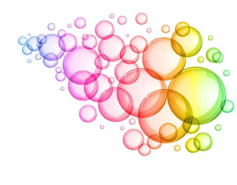 Rainbow bubbles clipart - Clipground