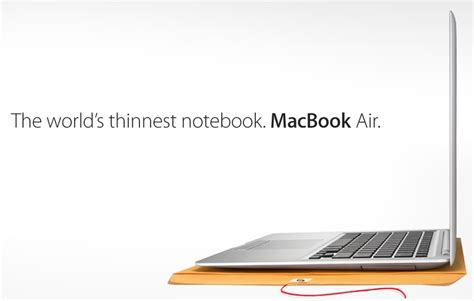 Today in Apple history: MacBook Air becomes 'world's thinnest notebook'