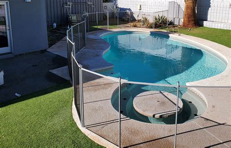 Removable Pool Fence Around The Pool - Guardian Pool Fence