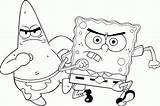 Spongebob And Patrick Coloring Page  Home sketch template