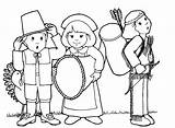 30 Free Printable Thanksgiving Pilgrims Coloring Pages sketch template
