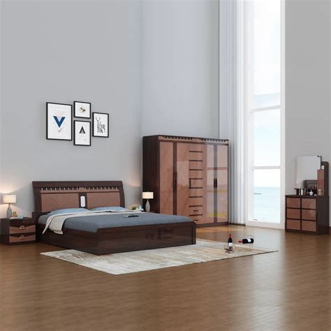 Hot Selling High Gloss Bedroom Furniture Modern Bedroom Set - Buy Bedroom Set,Melamine Bedroom ...