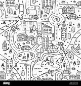 City Map Coloring Page Pages  Vrogueco sketch template