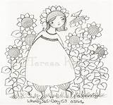 Choose Joy Embroidery Pattern Coloring Pages  sketch template