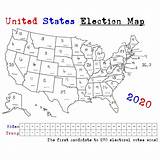 Printable Election Map Results Coloring Page  Etsy sketch template