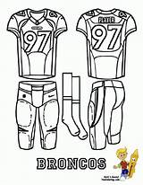 Football Jersey Coloring Pages sketch template