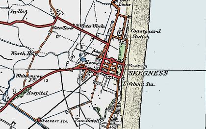 Skegness Seafront Map