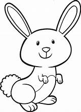 Printable Rabbit Coloring Pages sketch template