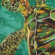 Sea Turtle Painting by Caroline Davis - Fine Art America