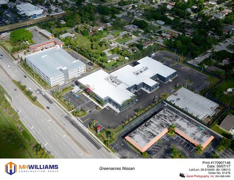 Greenacres Nissan - Aerial - MH Williams