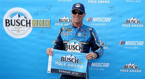 Harvick nabs Busch pole for Kansas Speedway | NASCAR.com