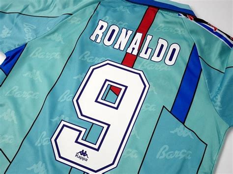 Barcelona Retro Ronaldo 1996-1997 Away Jersey Classic Shirt - Etsy UK