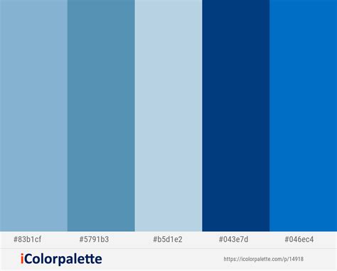 Pin on Blue Color Palettes