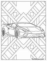 23 LAMBORGHINI Coloring Pages Free Printable PDF sketch template