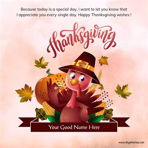 Share Cute Thanksgiving 2024 Cards for What's App Status