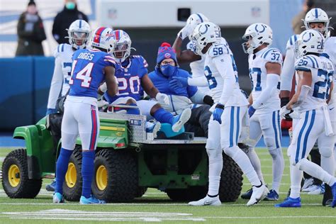 Fear that Bills’ Zack Moss’ postseason is over following ankle injury vs. Colts (report ...