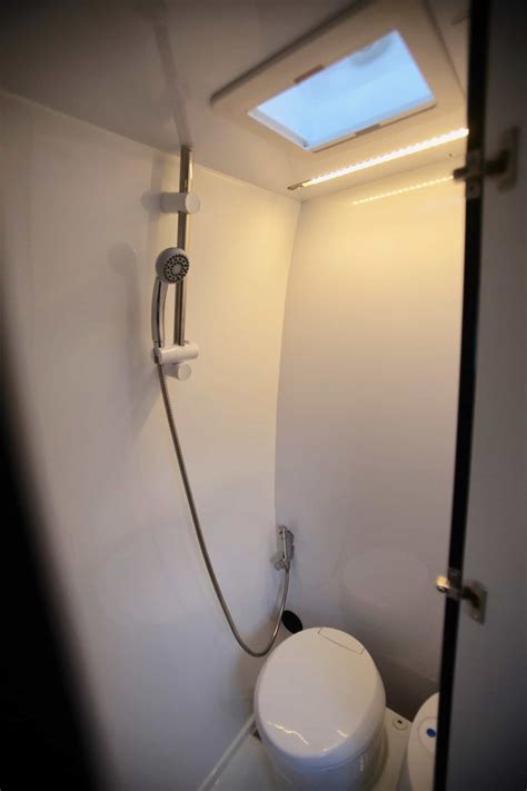 Shower Toilet Cubicle A in 2020 | Toilet cubicle, Roof panels, Shower tray