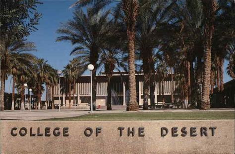 College of the Desert Palm Desert, CA Postcard