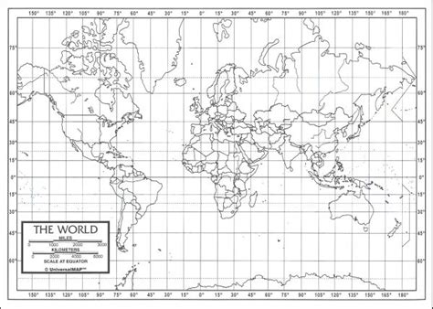 World Map Latitude And Longitude Worksheets