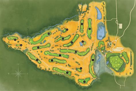 Golf Course Map & Overview: Golfer's Paradise in Wisconsin Nature | Erin Hills