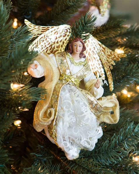 Christmas Angel Ornament Mini Cherub Tree Decorations ☆送料無料☆ 当日発送可能