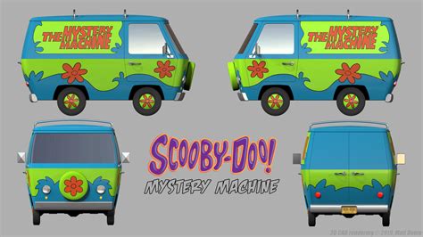 Scooby-Doo Mystery Machine - Schematics by Ravendeviant on DeviantArt