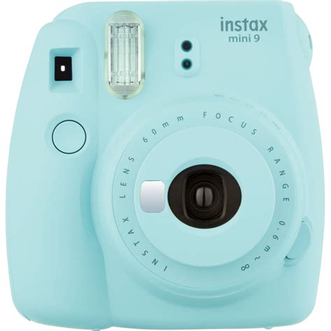 FUJIFILM INSTAX Mini 9 Instant Film Camera (Ice Blue) 16550643