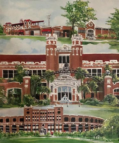 Florida State University Painting by Nancy Raborn