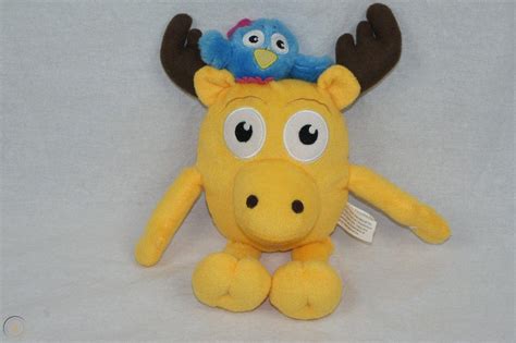 NOGGIN NICK JR 11" MOOSE & ZEE PLUSH STUFFED ANIMAL TOY VIACOM 2010 ...