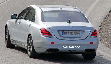 W222 Mercedes-Benz S-Class facelift to debut in April Mercedes S facelift 6 - Paul Tan's ...