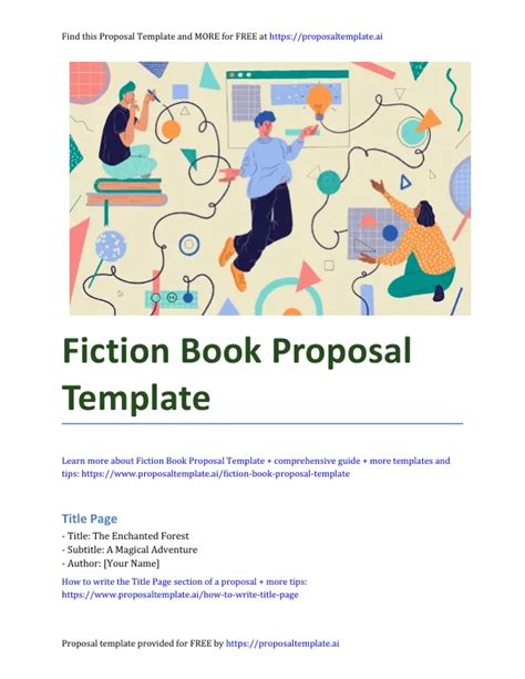 Fiction Book Proposal Template: A Comprehensive Guide + Free Template Download + How to Write it ...