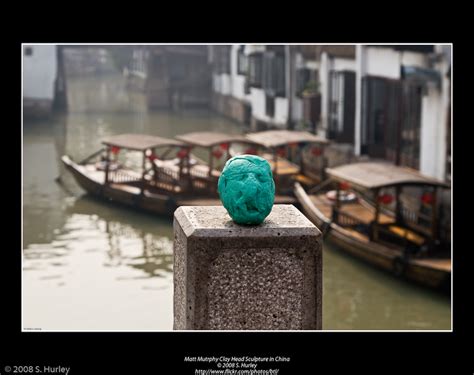 Matt Murphy Clay Head Sculpture in China | Shaan Hurley | Flickr